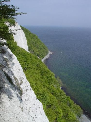 Kreideküste im Nationalpark Jasmund auf der Insel Rügen